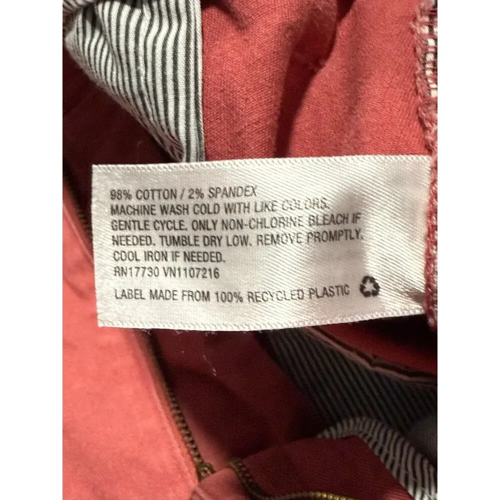Goodfellow & Co Hennepin Chino Straight Leg Pants Mens 40 x32 Santa Fe Rose Pink